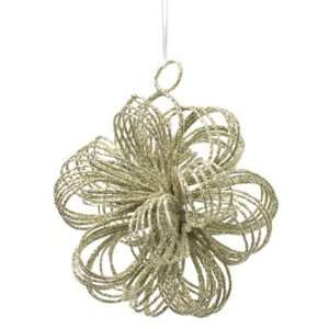  Flower Bundle Glittery Ornament