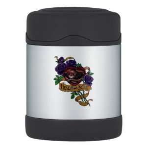  Thermos Food Jar Heart and Soul Roses and Motorcycle 