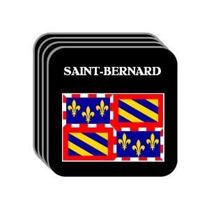 Bourgogne (Burgundy)   SAINT BERNARD Set of 4 Mini Mousepad Coasters