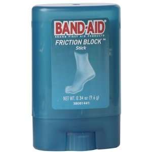 Band Aid Friction Block Active Friction Block Stick 0.34 oz (Pack of 5 