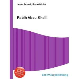  Rabih Abou Khalil Ronald Cohn Jesse Russell Books