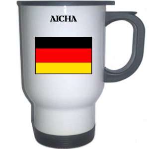  Germany   AICHA White Stainless Steel Mug Everything 
