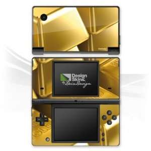    Design Skins for Nintendo DSi   Gold Bars Design Folie Electronics