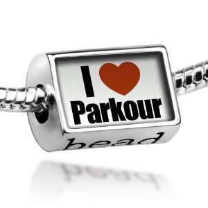  Beads I Love Parkour   Pandora Charm & Bracelet 