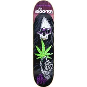  High5 Reefer Skateboard Deck   8.25