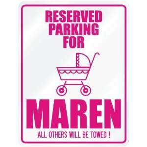    New  Reserved Parking For Maren  Parking Name