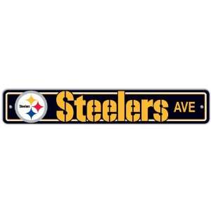  Pittsburgh Steelers Plastic Street Sign