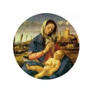  Bellini Madonna of the Meadow Magnet 