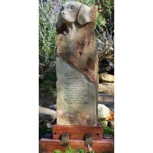  (AC 0413) Dog Memorial Statue  Beagle