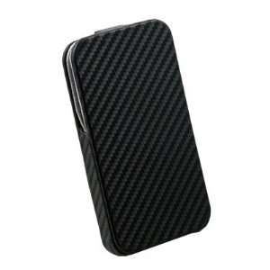  Black Matts Pattern PU Leather Case for Apple iPhone 4G 