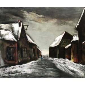  Allainville Sous la Neige, 1946 by Maurice de Vlaminck 