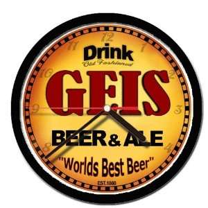  GEIS beer and ale cerveza wall clock 