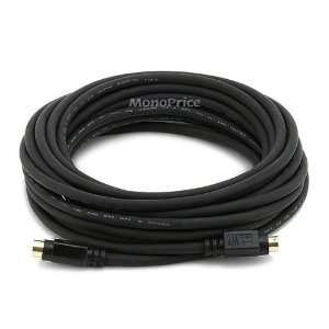  25FT S VIDEO SVIDEO Extension CABLE M/F Electronics