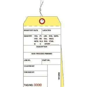  2 Part Inventory Tags Prewired #5000   5499 Office 