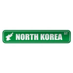   NORTH KOREA ST  STREET SIGN COUNTRY