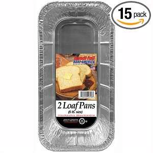  Handi foil Five Pound Loaf Pan (Pack of 15) Health 