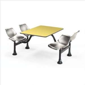  OFM 1002 Group/Cluster Table and Chairs 65 x 48 Picnic 