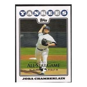  2008 Topps All Star Giveaway Joba Chamberlain Card New 