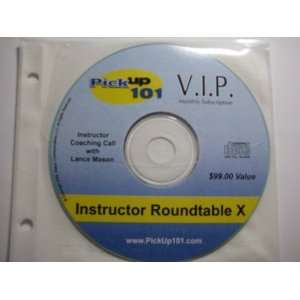 Pick up 101   Instructor Roundtable Vol. 2 to 10   9 CDs (Lance Mason 