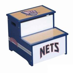   Guidecraft NBA New Jersey Nets Storage Step Up