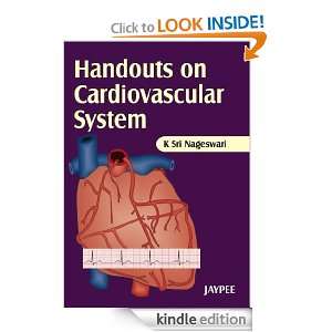 Handouts on Cardiovascular System K Sri Nageswari  Kindle 