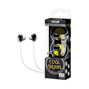  Maxell CBS BL COOL BEANSDIGITAL EAR BUDS BLACK (Headphones 