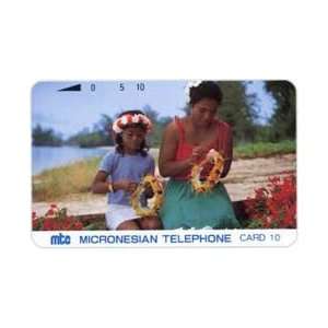    Collectible Phone Card 10u Mother & Daughter 