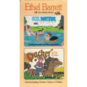   by ETHEL BARRAETT 2 STORIES ICE, WATER, AND SNOW/ CRACKER (VHS TAPE