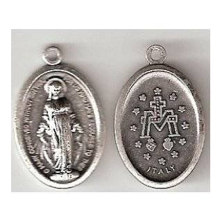 Miraculous Medal Virgin Mary Our Lady of Grace Saint Catherine Laboure 