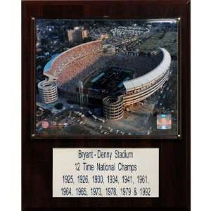  NCAA Football Bryant Denny Stadium Plaque