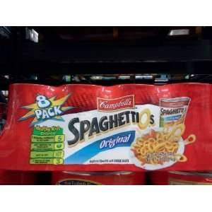  Campbells Spaghettios Original Pack of 8 