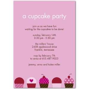  Valentines Day Party Invitations   Cute Cupcakes By Ann 