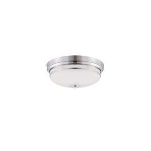 Savoy House 6 3340 13 109 2 Light Flush Mount in Polished Nickel with 