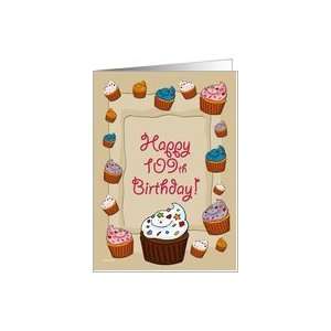  109th Birthday Cupcakes Card Toys & Games