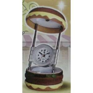    Hamburger Foldable Clock with Light CM 11510