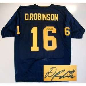   Denard Robinson Signed Michigan Wolverines Jersey