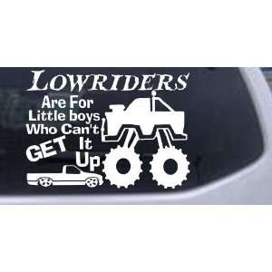  Lowriders Are For Little Boys Who cant get it up Funny Off 