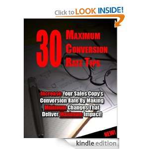 30 Maximum Conversion Rate Tips,Increase Your Sales Copys Conversion 