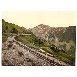  Photochrom Reprint of Rochers de Naye Grand Hotel, and 