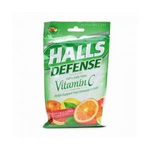 Halls Defense Vitamin C Assorted Citrus Grocery & Gourmet Food