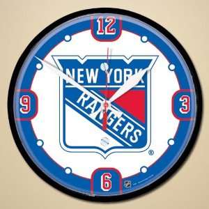   Rangers Watch  New York Rangers 12 Wall Clock