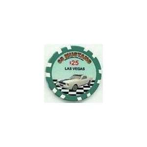  Classic Cars $25 Poker Chips, Set of 50