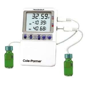   thermometer with 2 bottle probes  Industrial & Scientific