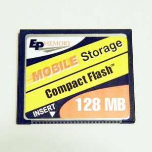  EP Memory Mobile Storage 128MB CompactFlash CF Card Electronics