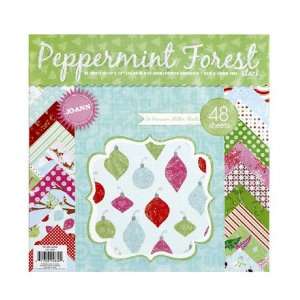 Jo Ann 12 Inch x12 Inch Peppermint Forest Stack   2009 