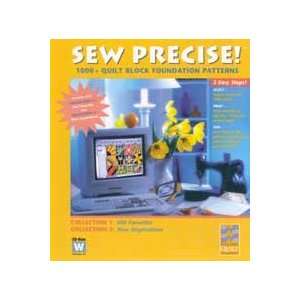  Electric Quilt Sew Precise Collection 1 and 2 Quilt Block 