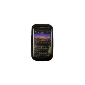  Blackberry Bold / Onyx 9700 Black Silicone Skin Case 