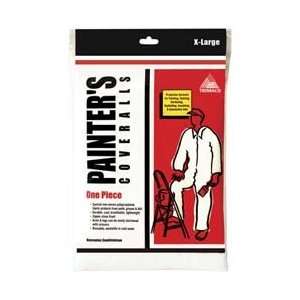  D.C. May 14143 Polypropylene Xlg Wht Painters Coverall 