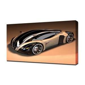  Peugeot Concept car   Canvas Art   Framed Size 16x24 