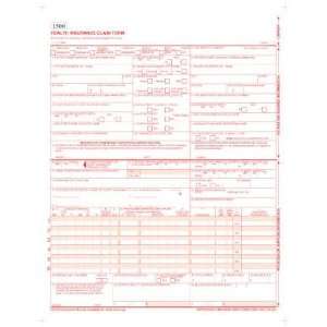  CMS/HCFA 1500 Claim Forms for Laser/Inkjet Printers (5,000 